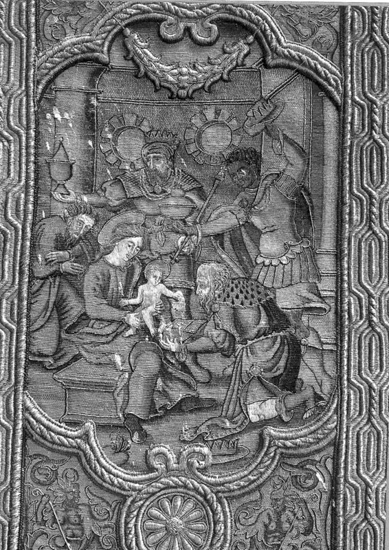 Kerstgewaad met Besnijdenis van Christus