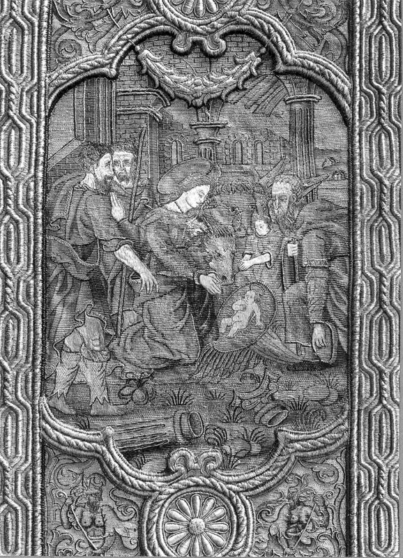 Kerstgewaad met Besnijdenis van Christus