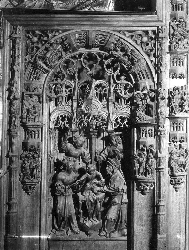 Retable de la Vie de la Vierge : Circoncision
