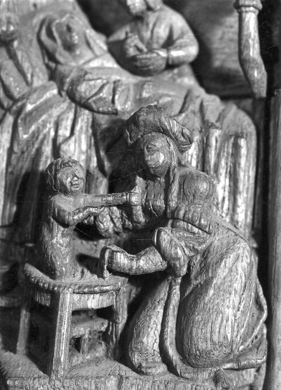 Retable de la Vie de la Vierge : Circoncision