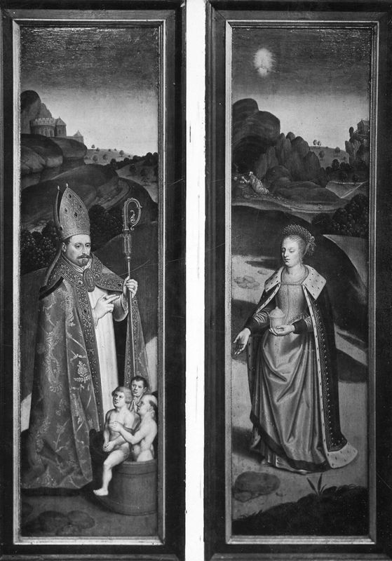 panneau de triptyque / Kathedraal Sint-Salvator