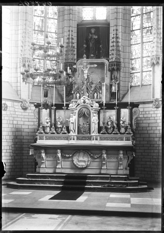 autel majeur / Église Saints-Pierre-et-Guidon[Anderlecht]