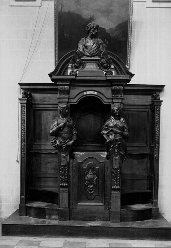 confessionnal / Eglise Saint-Jean-Baptiste au Béguinage[Bruxelles]