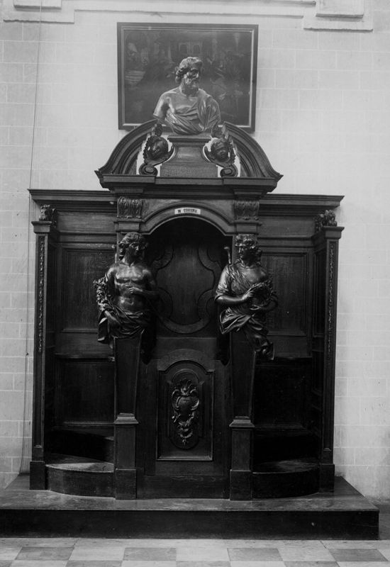 confessionnal / Eglise Saint-Jean-Baptiste au Béguinage[Bruxelles]