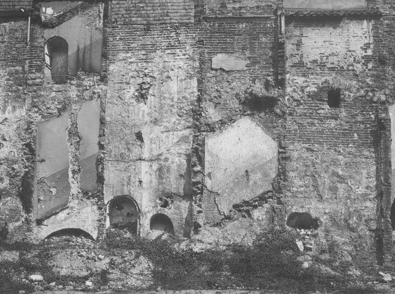 Vestiges de la première enceinte de la ville de Bruxelles (rue d'Isabelle)