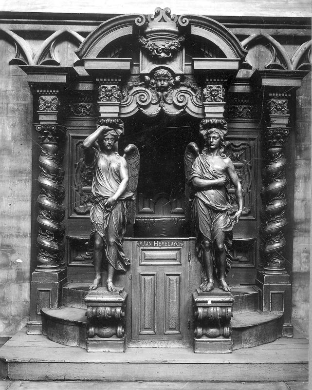 confessionnal / Kathedraal Sint-Michiel en Sinte-Goedele