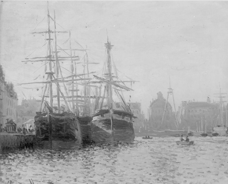 Le bassin du Commerce (Le Havre)