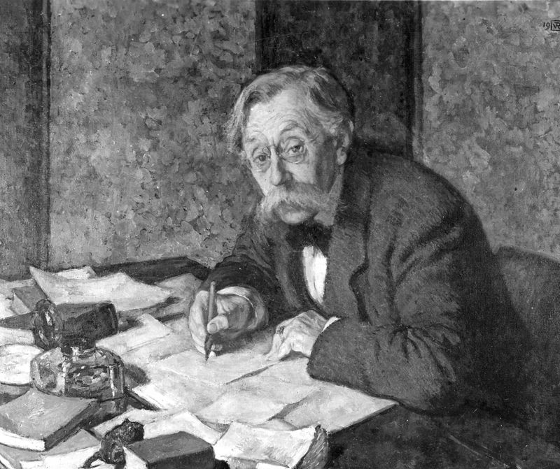 Portrait d' Emile Verhaeren
