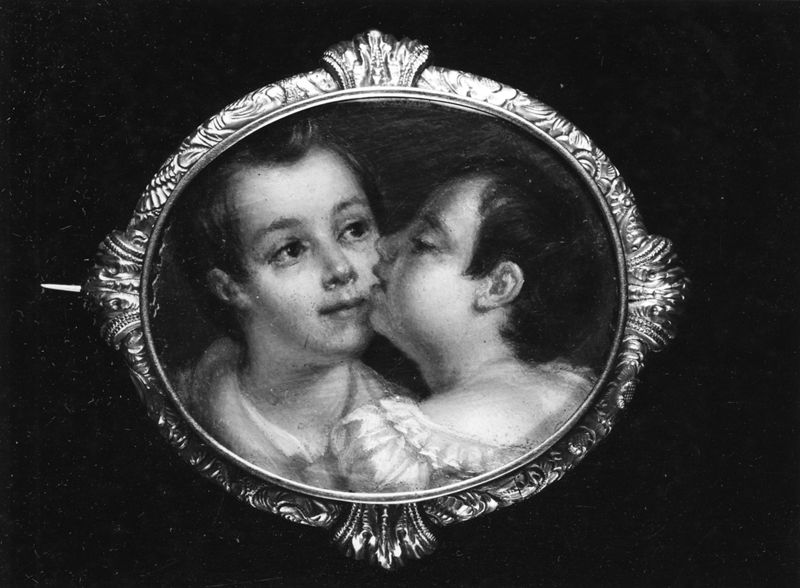 Portrait des enfants de l'artiste
