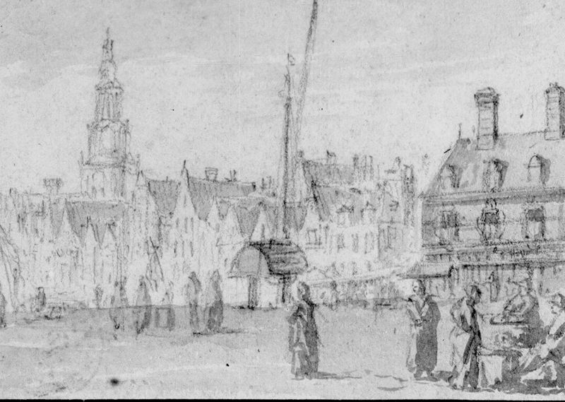 De Grote Markt te Haarlem
