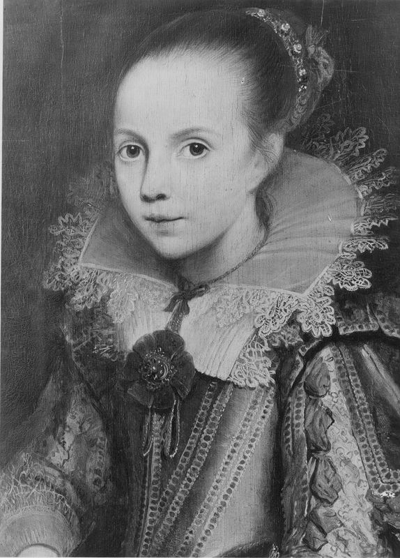 Portret van Cornelia(?) Vekemans als jong meisje