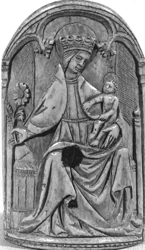 Vierge à l'Enfant à la fleur