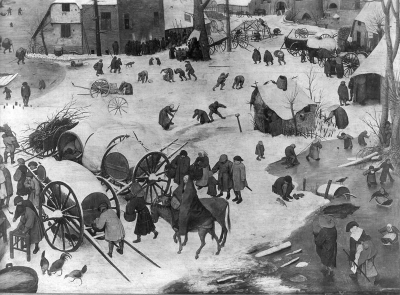 De volkstelling te Bethlehem