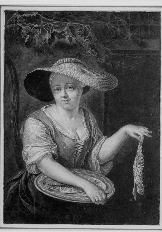 Visvrouw (genrestuk)