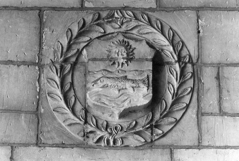 Armoiries de Jean Wibroux, protonotaire apostolique et chanoine de Saint-Martin