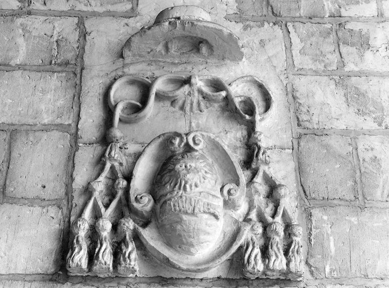 Blason de Jean Wibroux, protonotaire apostolique et chanoine de saint Martin
