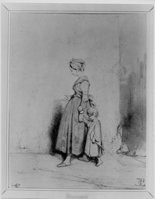 La mendiante