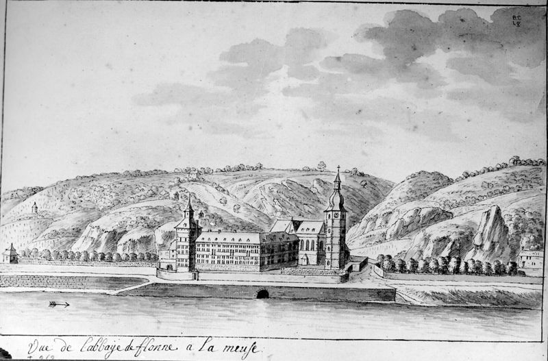 Les délices du Pays de Liège et de la comté de Namur : Flône : l'abbaye