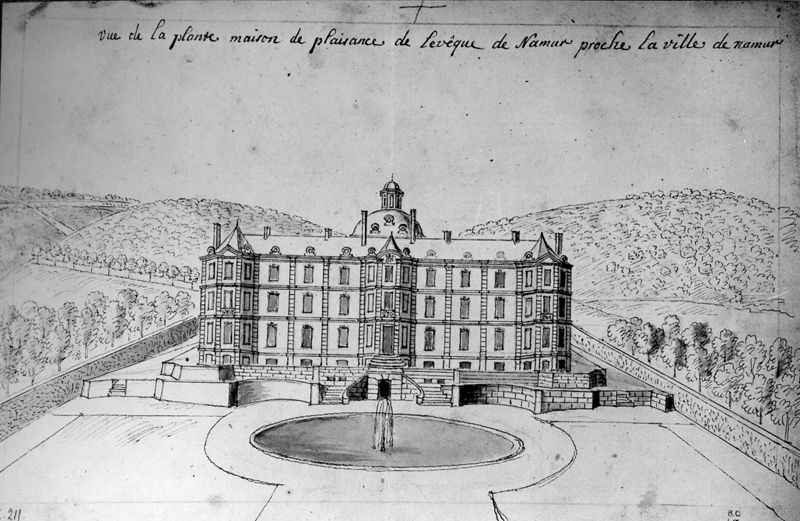 Les délices du Pays de Liège et de la comté de Namur : La Plante, Maison de plaisance de l'évêque