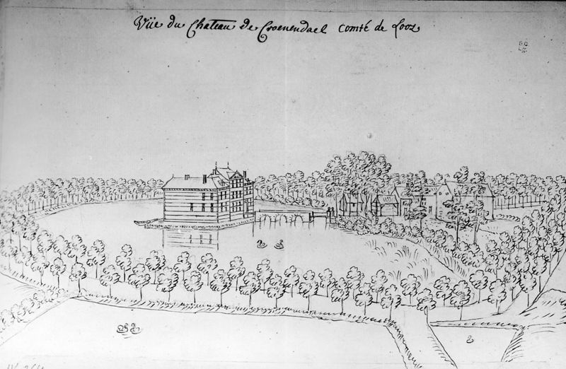 Les délices du Pays de Liège et de la comté de Namur : Waltwilder, château de Croenendael