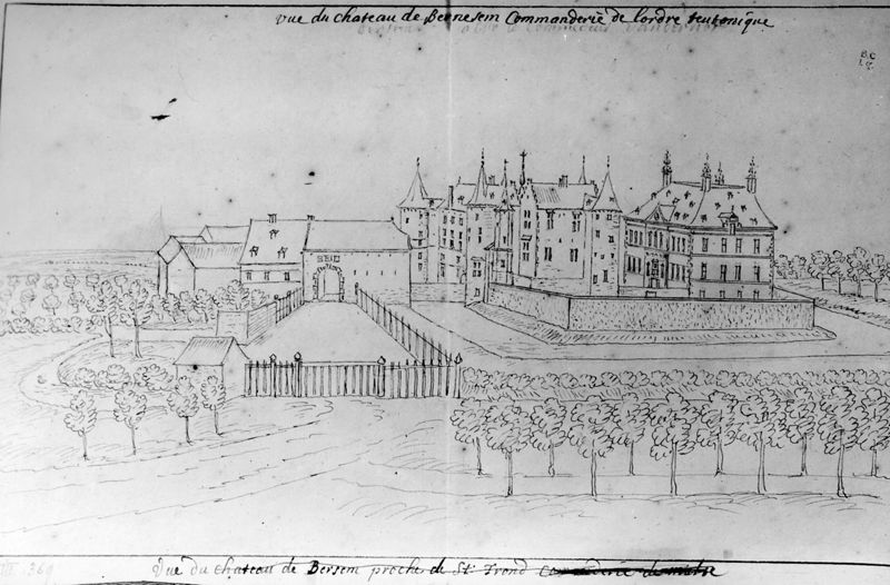Les délices du Pays de Liège et de la comté de Namur : Saint-Trond, Commanderie de Bernissem