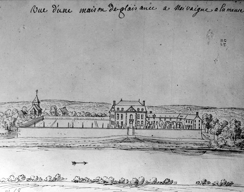 Les délices du Pays de Liège et de la comté de Namur : Moelingen (Mouland), Château de Navagne