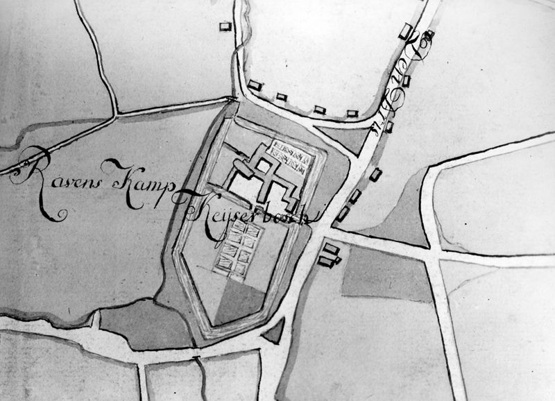 Propriétés et prévôté de Keizerborch (e.a. le couvent)
