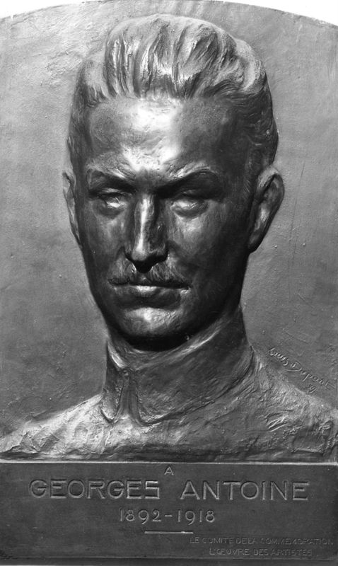 Buste de Georges Antoine, compositeur et auteur littéraire