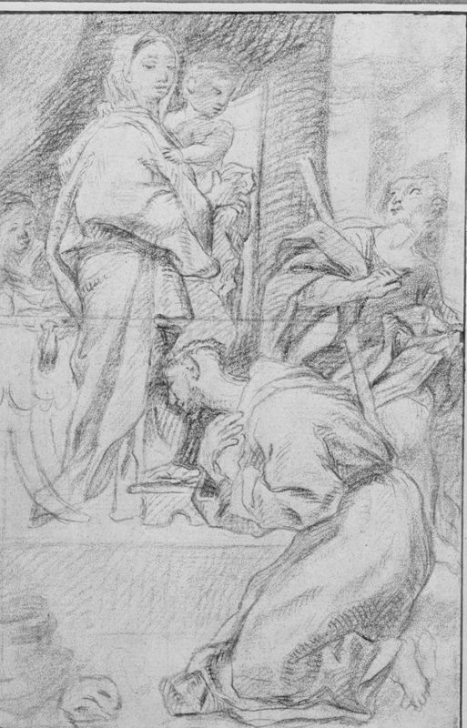 Apparition de la Vierge à saint François d'Assise