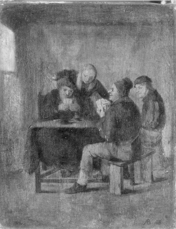 Scène d'estaminet