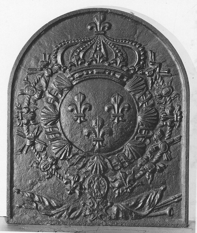 décor aux armes de la France