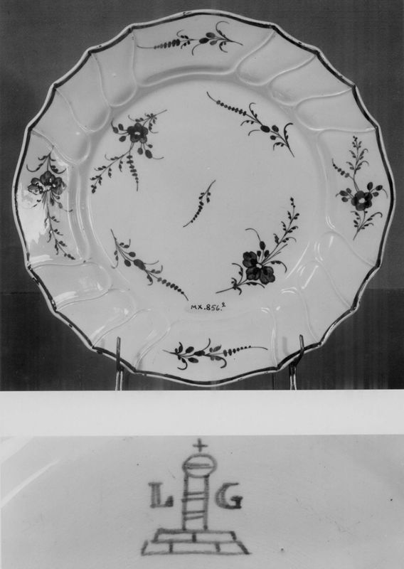 assiette décorative / Musée Curtius