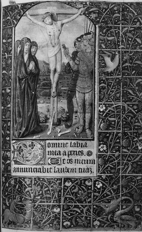 Getijdenboek met initialen E.S.L.V., gebruik van Parijs