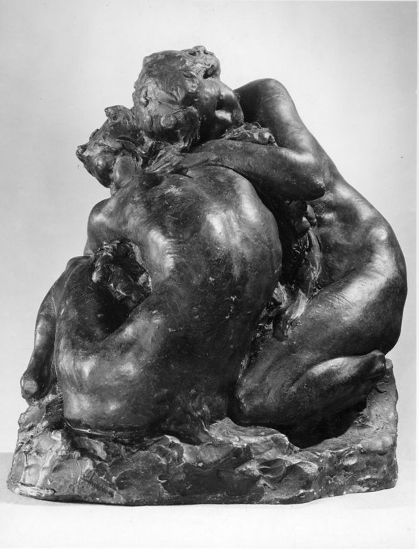 Nymphe et faune