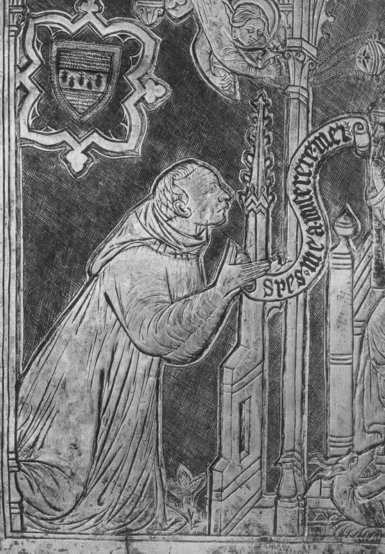 Grafplaat van Philippe de Mézières