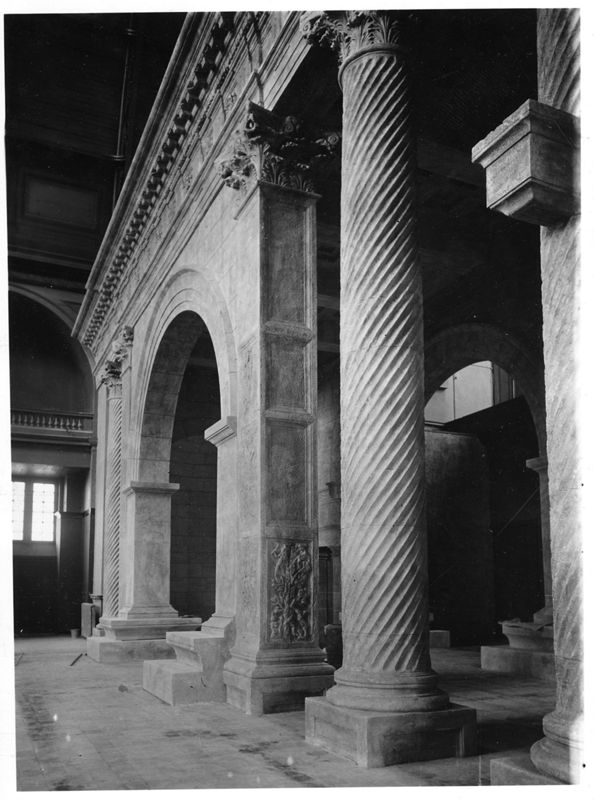 Apamée/Apamea: reconstitution du portique de la Grande Colonnade (détruit en 1946)