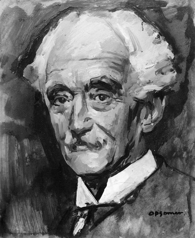 Portrait du ministre  Paul Hymans