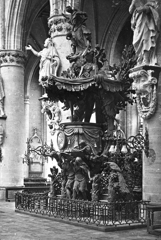 chaire de vérité / Cathédrale des Saints Michel et Gudule[Bruxelles]