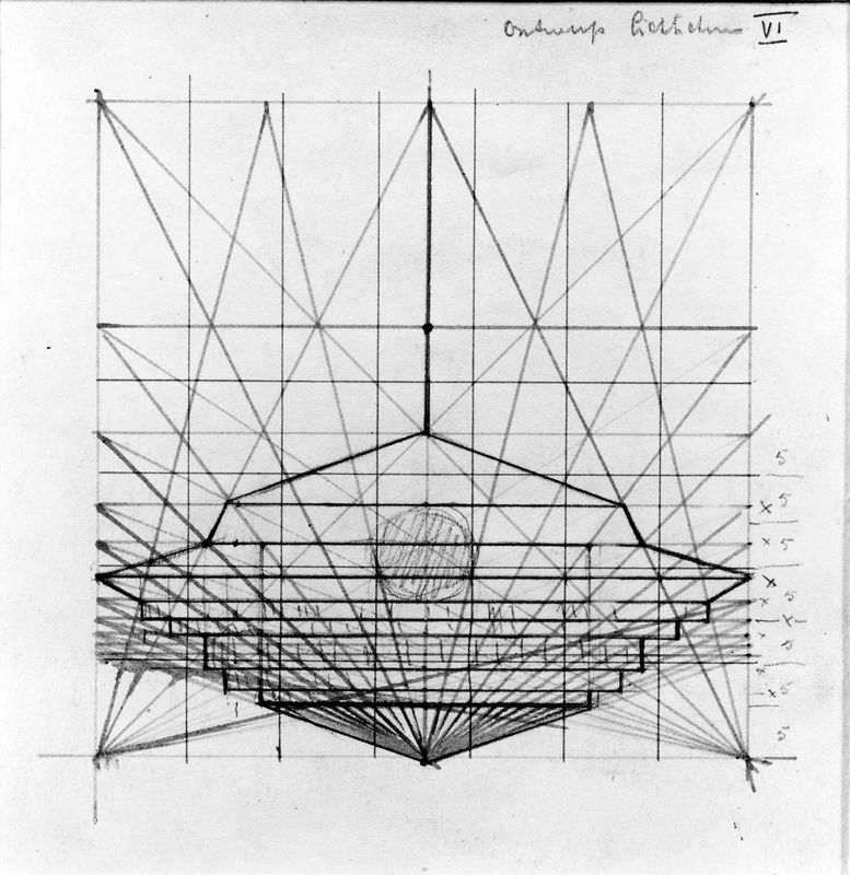 Projet d'écran pour tempérer la lumière VI