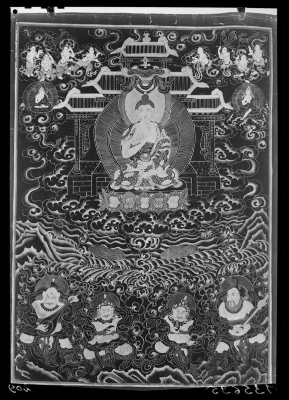 Bouddha faisant le geste de l'argumentation