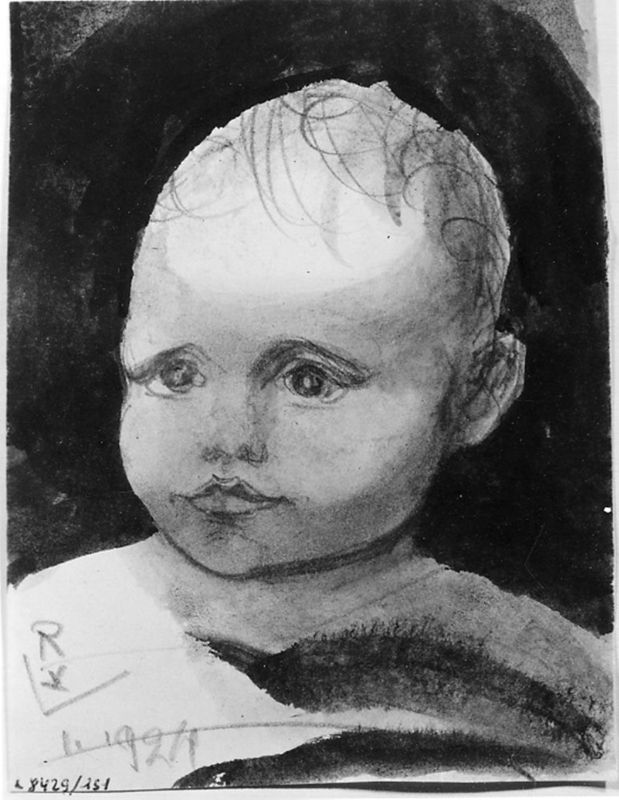 Tête d'enfant