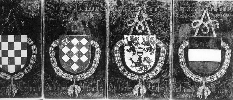 Wapenbord van Baudouin de Lannoy, heer van Molembaix