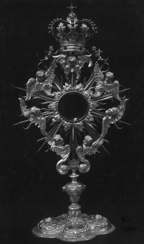 ostensoir-soleil / Eglise Notre-Dame[Laeken]