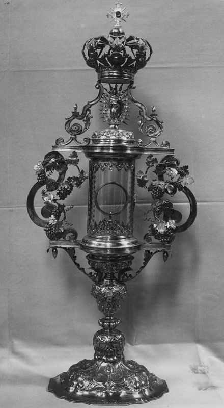 ostensoir-cylindre / Eglise Notre-Dame[Laeken]