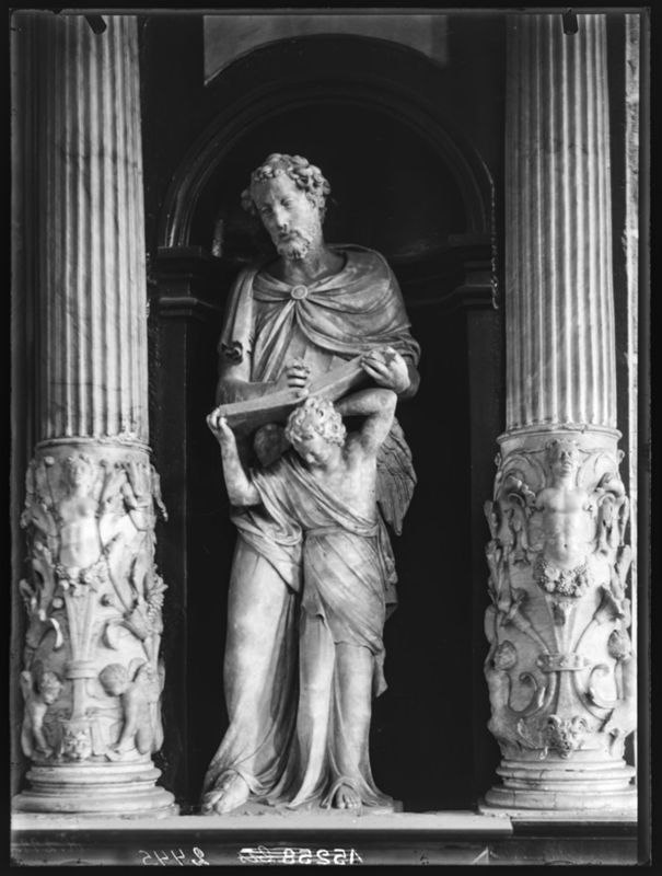 Saint Matthieu écrivant l'évangile
