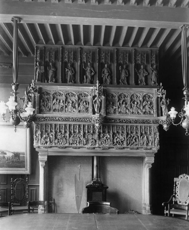 foyer de cheminée / Stadhuis[Kortrijk]
