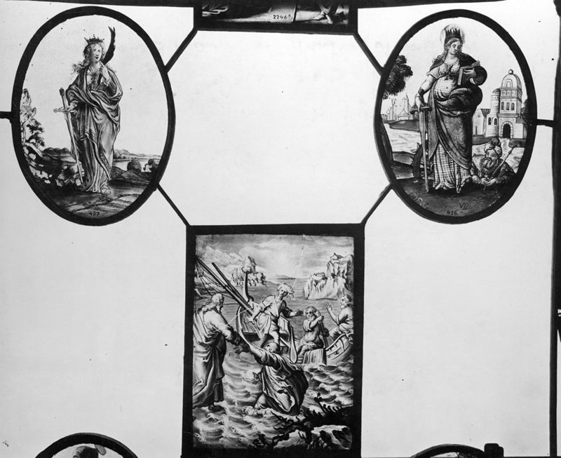 Saint Pierre sauvé par le Christ marchant sur l'eau