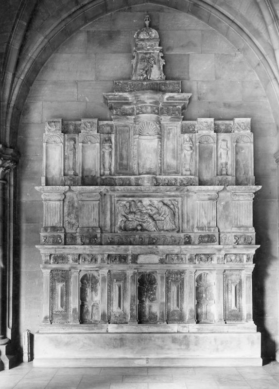 Retable avec scène de la Mise au tombeau