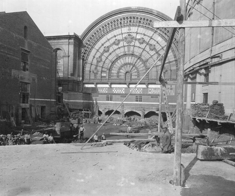 Musées Royaux d'Art et d'Histoire - vues extérieures et construction