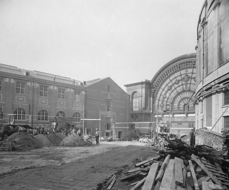 Musées Royaux d'Art et d'Histoire - vues extérieures et construction